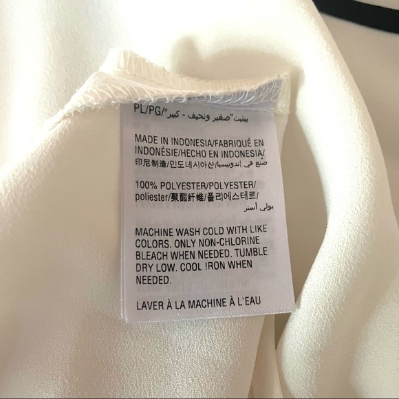 Alfani Women's Petite Piped Ruffle Sleeve Top PL - Picture 9 of 13